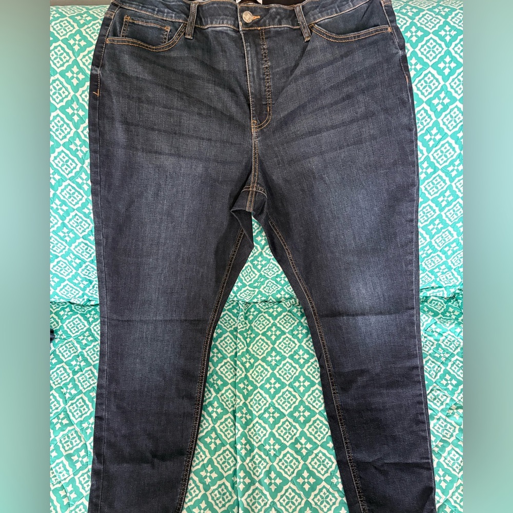 Ava & Viv High-Rise Skinny Jeans